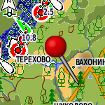 Топографическая карта РФ