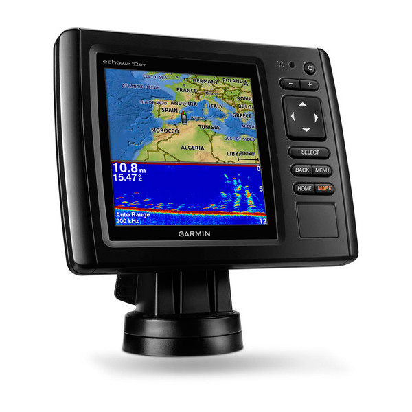 Картплоттер Garmin echoMAP 52dv (с датчиком CHIRP и DownVu)