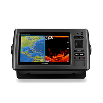 Картплоттер Garmin echoMAP CHIRP 72sv (с датчиком CHIRP и SideVu)