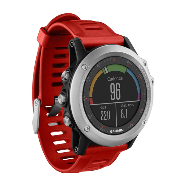 Garmin fenix 3 Silver (red) - картинка 2