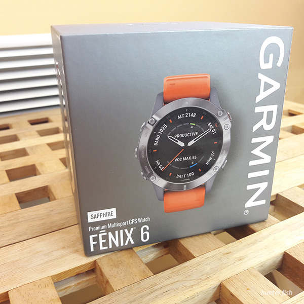 Умные часы Garmin fenix 6 Sapphire титановый с оранжевым ремешком (47mm)