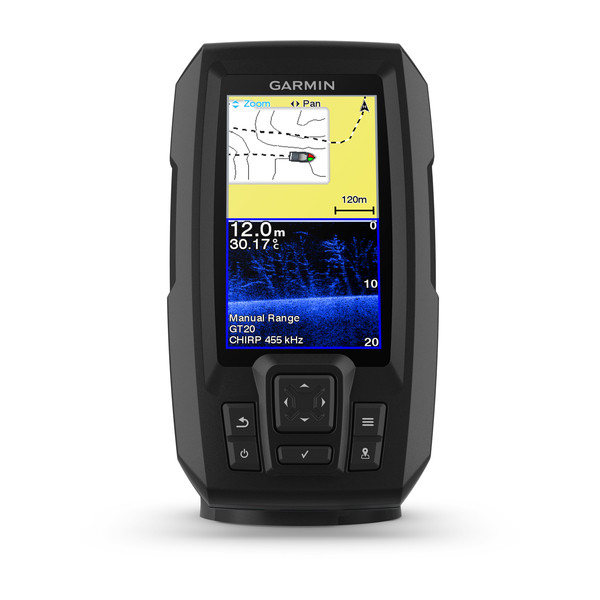 эхолот garmin striker plus 4cv с датчиком gt20-tm отзывы