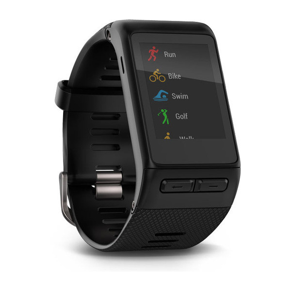 Спортивные часы Garmin vivoactive HR Black (большой ремешок)