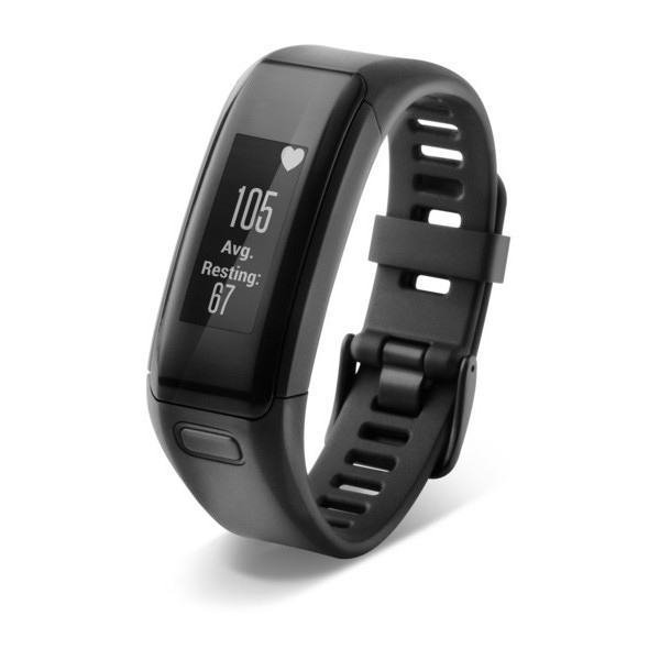 Фитнес браслет Garmin vivosmart HR Regular (черный - стандартный размер)