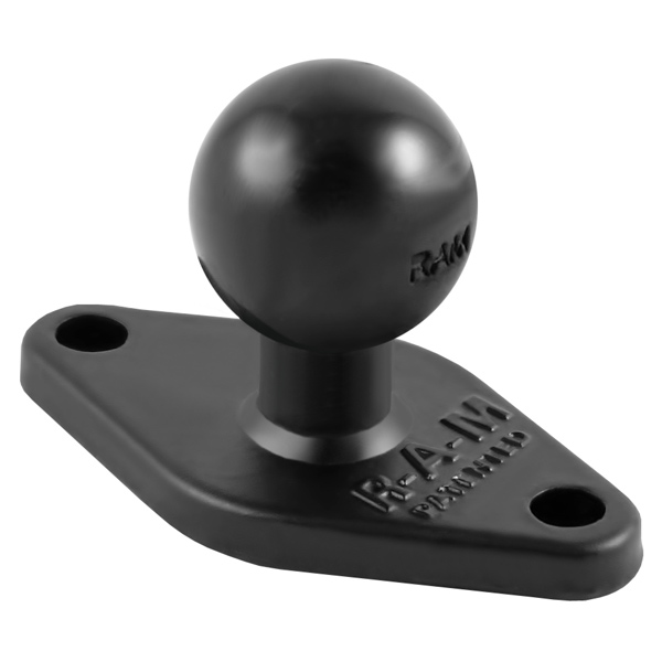 Держатель RAM-Mounts RAM-B-238U База ромбическая 2.43д x 1.31д с шаром B1 (алюминий)