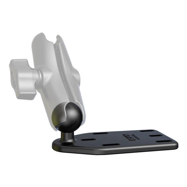 RAM-Mounts RAM-B-346U База прямоугольная с шаром B1 на стороне (алюминий) - картинка 2