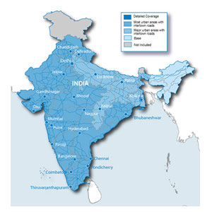 Карта Garmin City Navigator India NT