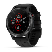 Garmin fenix 5 Plus Sapphire (47mm) (черные с черным ремешком)