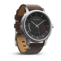 Garmin VIVOMOVE Premium (стальной корпус и кожаный ремешок)